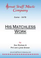 His Matchless Work SATB choral sheet music cover